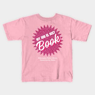 Just Book - Pink Kids T-Shirt